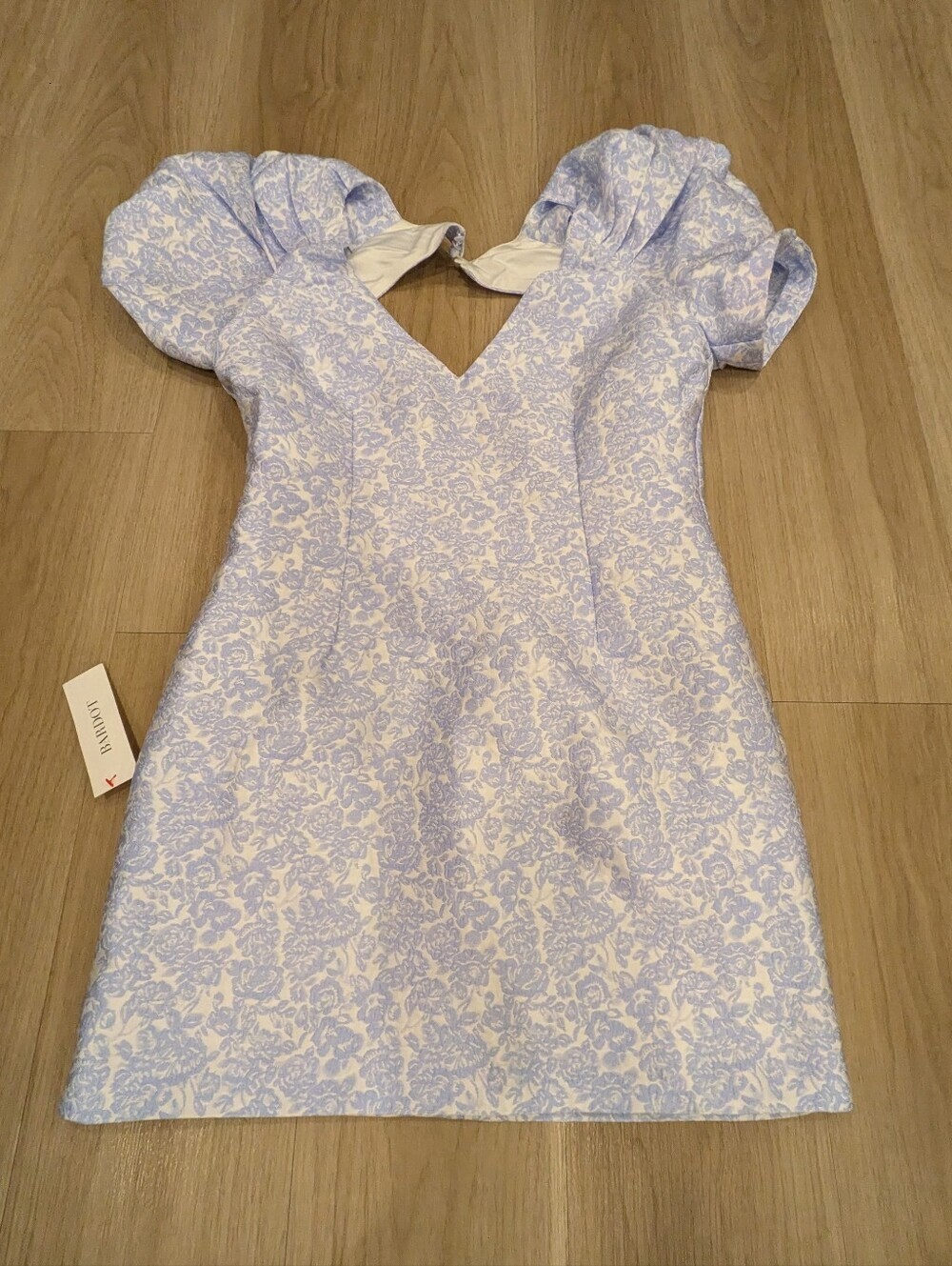 Bardot Blue Dainty Backless Dress NWT Size 8